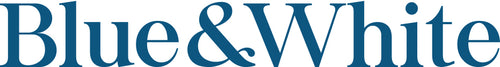 Blue&White logo and homepage